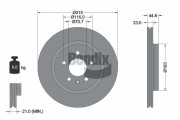 BDS2160 Brzdový kotouč BENDIX Braking
