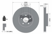 BDS1893 Brzdový kotouč BENDIX Braking