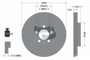 BDS1610 Brzdový kotouč BENDIX Braking