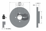 BDS1621 Brzdový kotouč BENDIX Braking