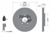 BDS2262 Brzdový kotouč BENDIX Braking