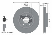 BDS2184 Brzdový kotouč BENDIX Braking