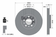 BDS2257HC Brzdový kotouč BENDIX Braking