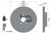 BDS1630 Brzdový kotouč BENDIX Braking