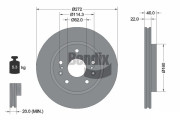 BDS2280 Brzdový kotouč BENDIX Braking