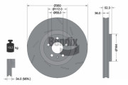 BDS2284RHC Brzdový kotouč BENDIX Braking