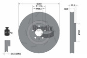 BDS2284LHC Brzdový kotouč BENDIX Braking