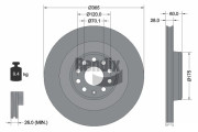 BDS2276HC Brzdový kotouč BENDIX Braking