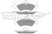 TX 11-501 Brzdové destičky TOMEX Brakes