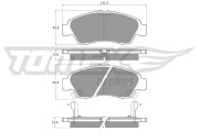 TX 12-65 Brzdové destičky TOMEX Brakes