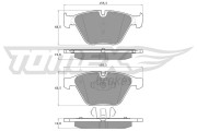 TX 13-251 Brzdové destičky TOMEX Brakes