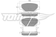 TX 18-20 Brzdové destičky TOMEX Brakes