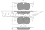 TX 18-35 Brzdové destičky TOMEX Brakes