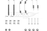 TX 40-57 Sada příslušenství, brzdové čelisti TOMEX Brakes