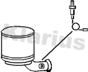 390129 Filtr pevnych castic, vyfukovy system KLARIUS