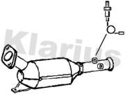 390334 Filtr pevnych castic, vyfukovy system KLARIUS