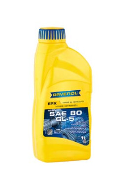 1223201-001-01-999 RAVENOL převodový olej EPX SAE 80W GL-5 - 1 litr | 1223201-001-01-999 RAVENOL