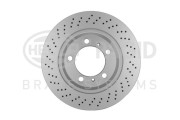 8DD 355 126-921 Brzdový kotouč PRO High Carbon HELLA PAGID