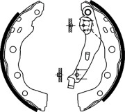 8DB 355 022-641 Sada brzdových čelistí Shoe Kit Pro HELLA PAGID