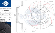 RT 1464-GL T5 Brzdový kotouč GRAPHITE DRILLED & SLOTTED PLUS ROTINGER