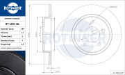 RT 1491-GL Brzdový kotouč GRAPHITE LINE ROTINGER