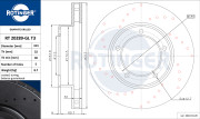 RT 20289-GL T3 Brzdový kotouč ROTINGER