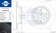 RT 20313-GL Brzdový kotouč ROTINGER