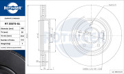 RT 20373-GL Brzdový kotouč ROTINGER