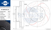 RT 20410-GL T5 Brzdový kotouč ROTINGER