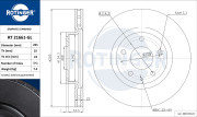 RT 21661-GL Brzdový kotouč ROTINGER