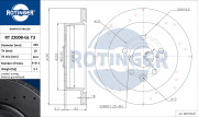 RT 22008-GL T3 Brzdový kotouč ROTINGER