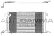 101596 Kondenzátor, klimatizace AUTOGAMMA