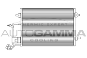 102602 Kondenzátor, klimatizace AUTOGAMMA