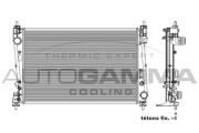 103987 Chladič, chlazení motoru AUTOGAMMA