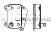104789 Olejový chladič, motorový olej AUTOGAMMA