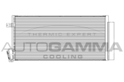 105601 Kondenzátor, klimatizace AUTOGAMMA