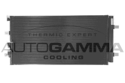 107079 Kondenzátor, klimatizace AUTOGAMMA