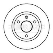 BBD4004 Brzdový kotouč BORG & BECK