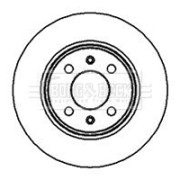BBD4019 Brzdový kotouč BORG & BECK