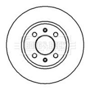 BBD4022 Brzdový kotouč BORG & BECK