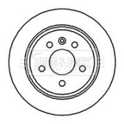 BBD4148 Brzdový kotouč BORG & BECK