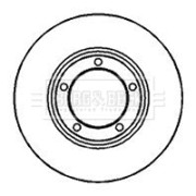BBD4161 Brzdový kotouč BORG & BECK