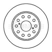 BBD4208 Brzdový kotouč BORG & BECK
