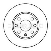 BBD4224 Brzdový kotouč BORG & BECK