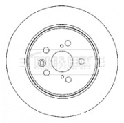 BBD4501 Brzdový kotouč BORG & BECK