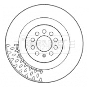 BBD4630 Brzdový kotouč BORG & BECK