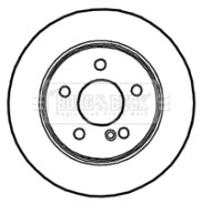 BBD4722 Brzdový kotouč BORG & BECK
