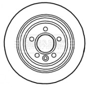 BBD4785 Brzdový kotouč BORG & BECK