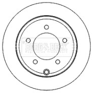 BBD4819 Brzdový kotouč BORG & BECK
