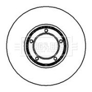 BBD4870 Brzdový kotouč BORG & BECK